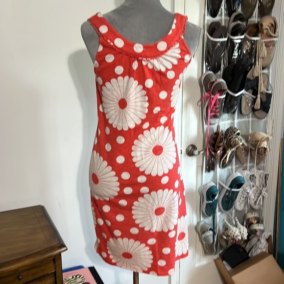 Boden Valerie Cotton Floral Shift Dress - Picture 6 of 6